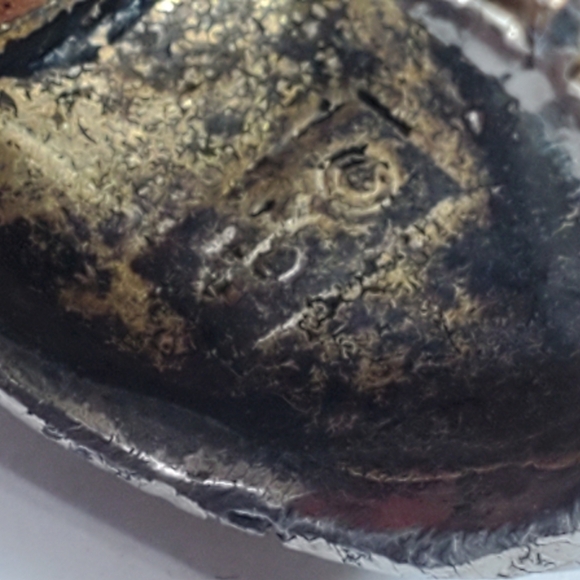 Men's Class Ring "High School" Red Stone "Knowledge Truth Honor" Size 6-1/2 - Picture 5 of 5